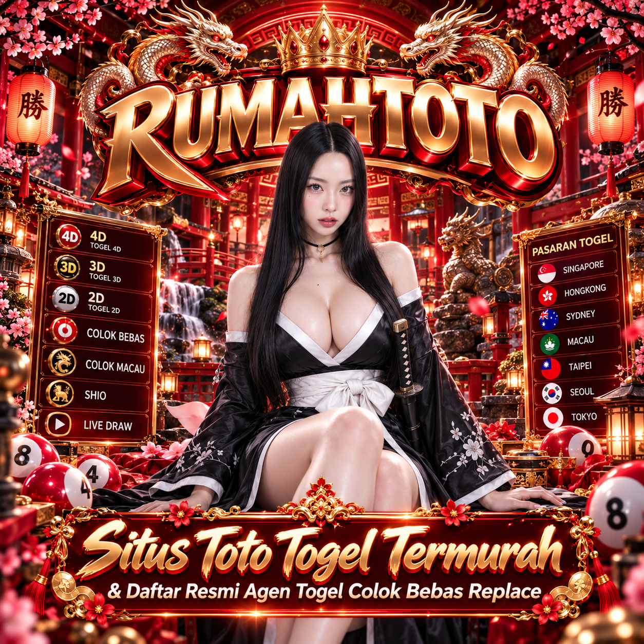 RUMAHTOTO : Situs Toto Togel Termurah & Daftar Resmi Agen Togel Colok Bebas Replace