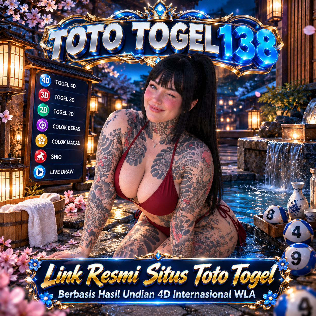 TOTO TOGEL138 🎱 Link Resmi Situs Toto Togel Berbasis Hasil Undian 4D Internasional WLA