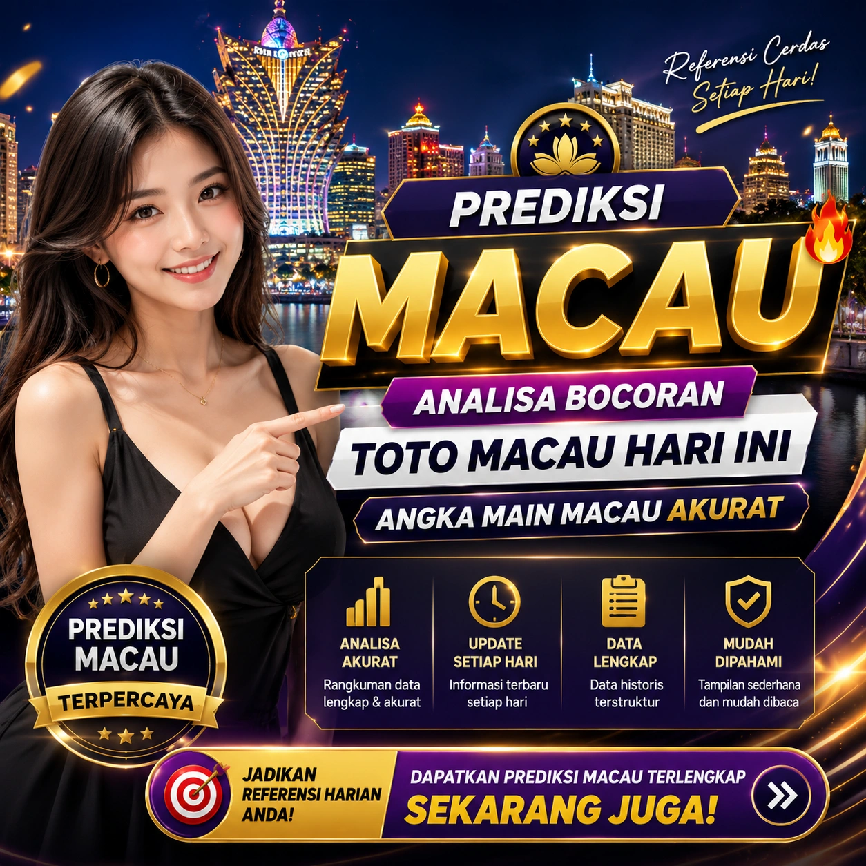 Terbaru Prediksi Macau♨️Analisa Bocoran Toto Macau Hari Ini Angka Main Macau Akurat