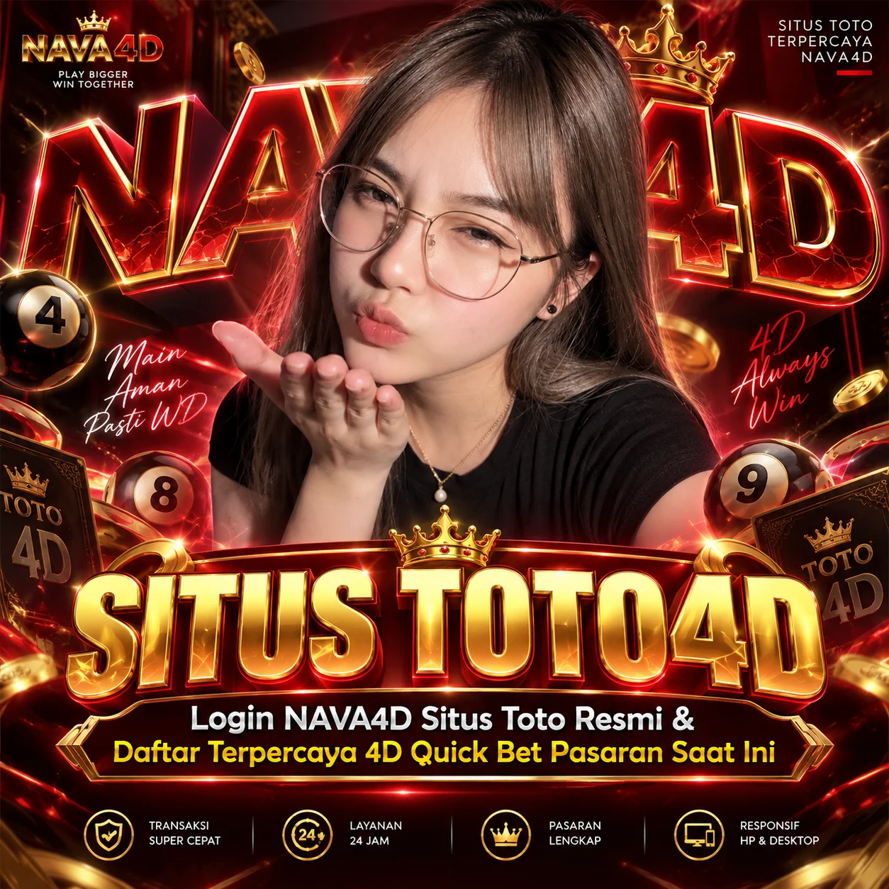 SITUS TOTO4D: Login NAVA4D Situs Toto Resmi & Daftar Terpercaya 4D Quick Bet Pasaran Saat Ini 